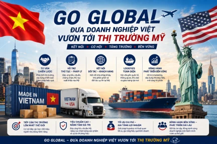 GO GLOBAL – ĐƯA DOANH NGHIỆP VIỆT VƯƠN TỚI THỊ TRƯỜNG MỸ